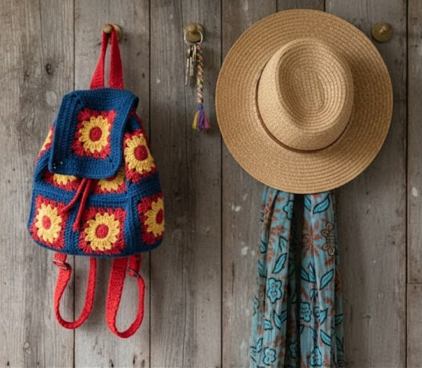 Vintage Motif Carryall Crochet Pattern