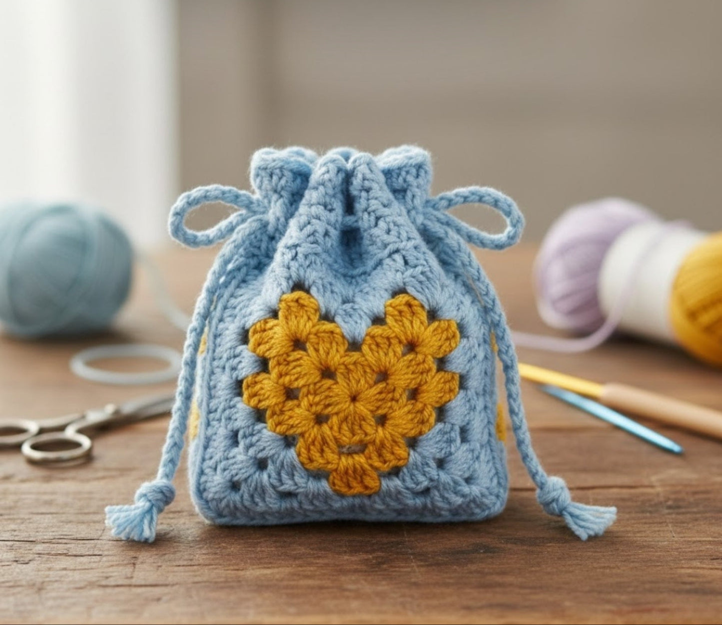 Sweet Keepsake Mini Bag Crochet Pattern