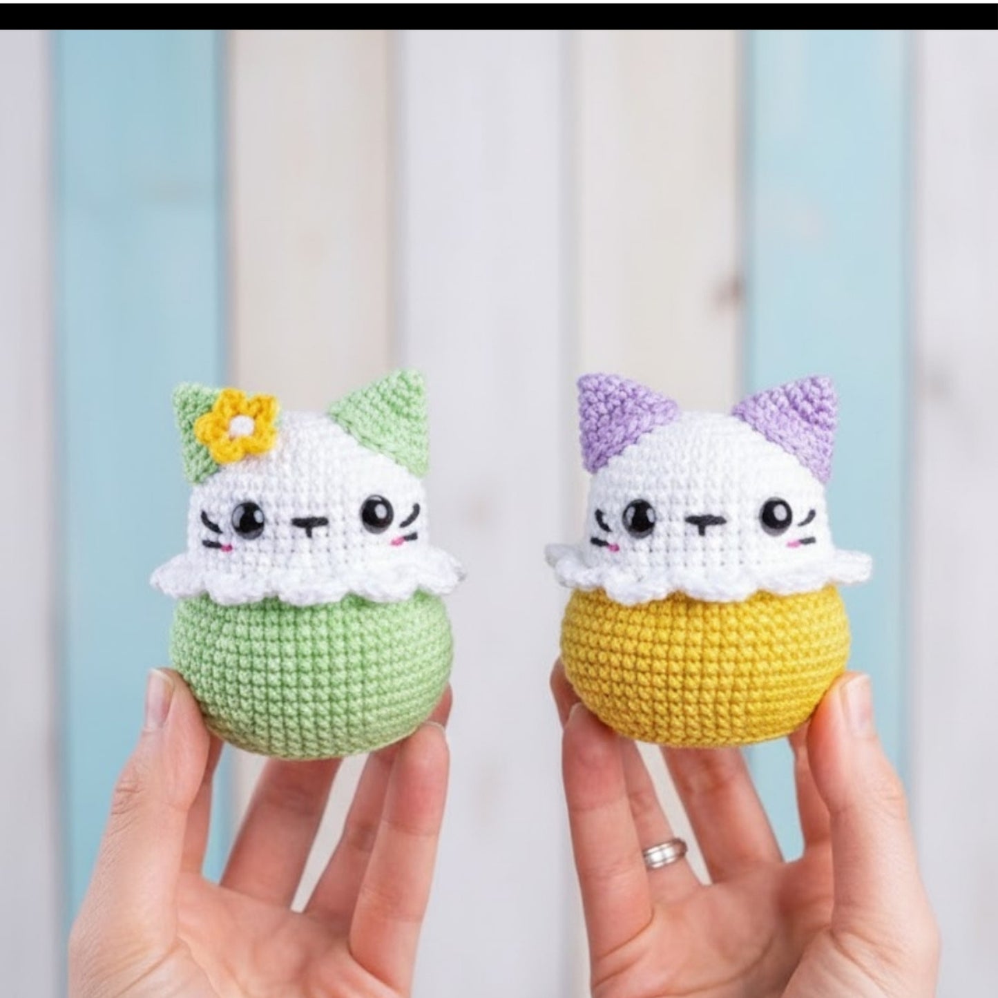 Whiskered Treat Holder Crochet Pattern