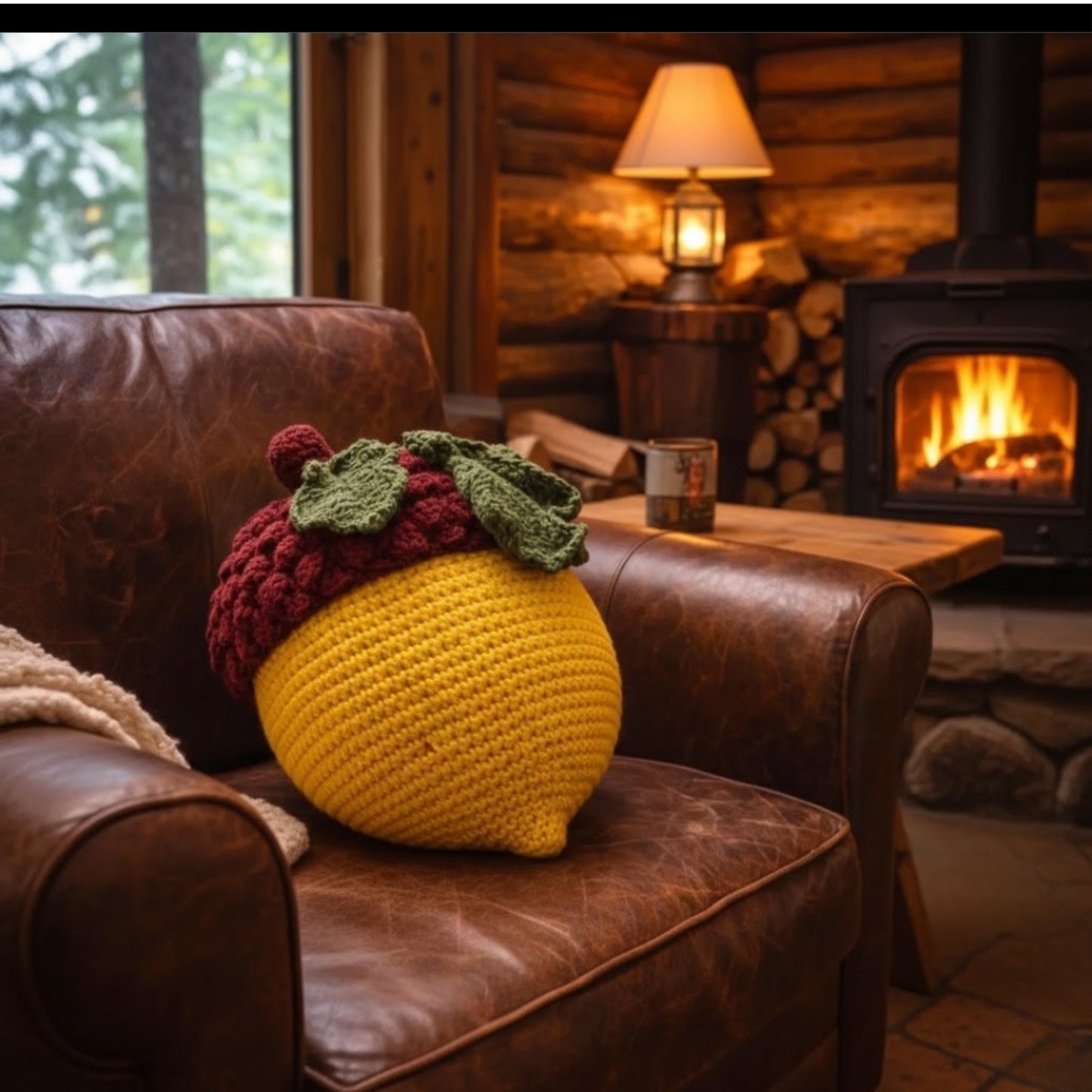 Woodland Cozy Pillow Crochet Pattern