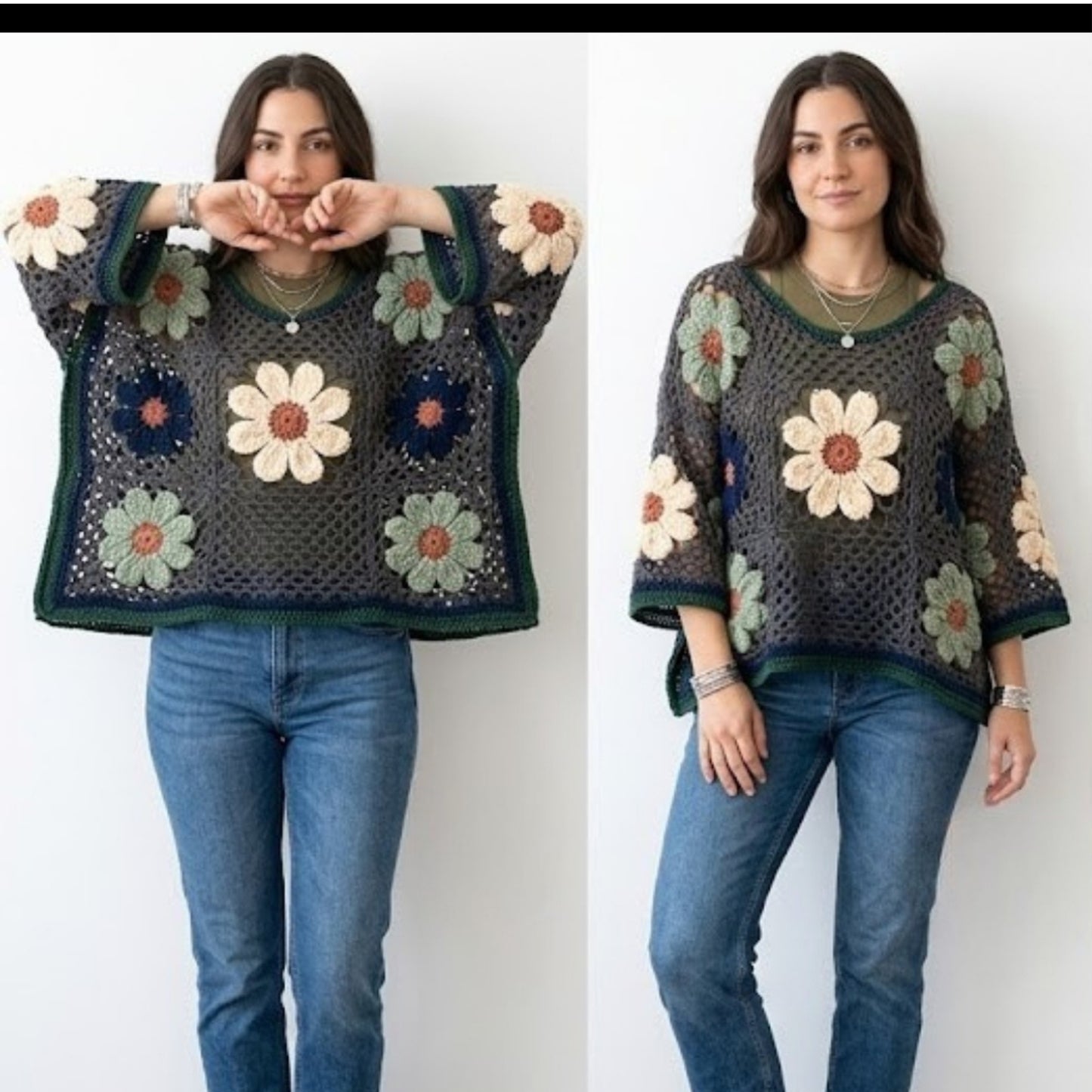 Elegant Lightweight Buttoned Layer Crochet Pattern