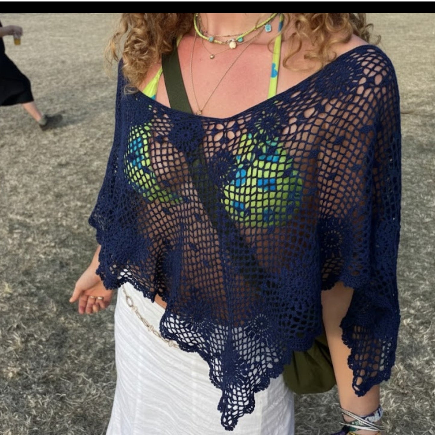 Boho Breeze Layered Wrap Crochet Pattern