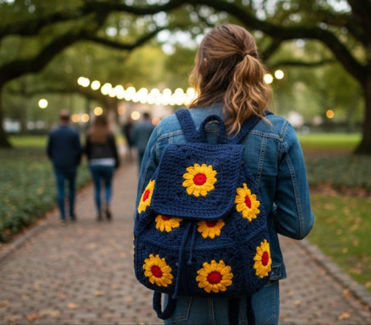 Vintage Motif Carryall Crochet Pattern