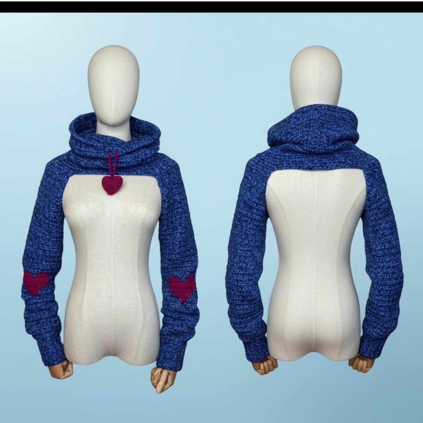 Evening Mist Hooded Wrap Crochet Pattern