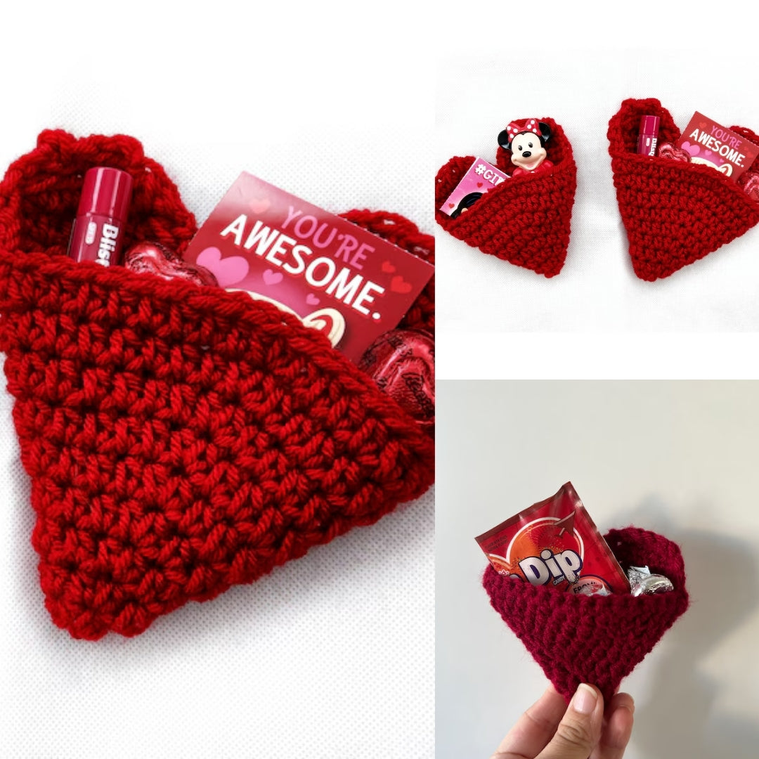 Pocket Accent Add-On Beginner Crochet Pattern