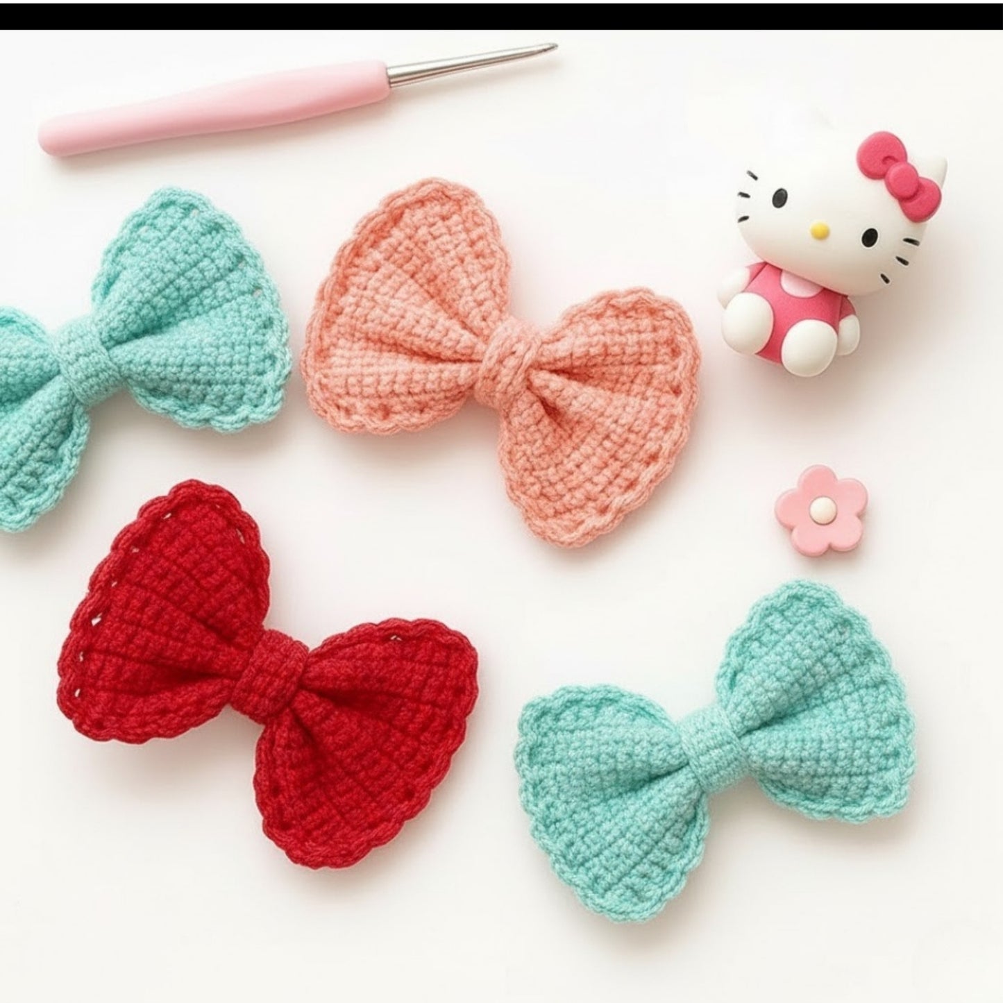 Cottagecore Bow Crochet Pattern