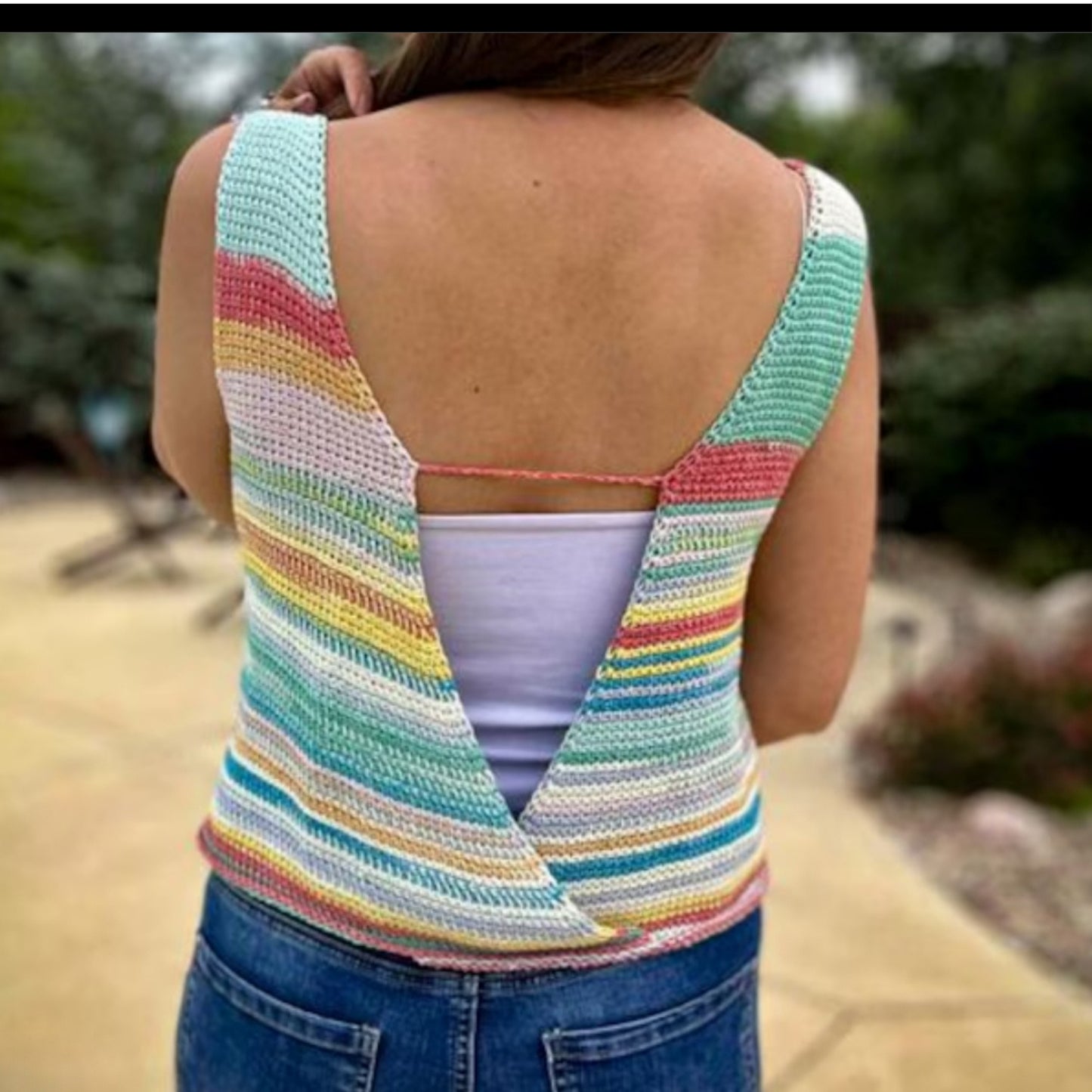 Fancy Tank Top Crochet Pattern