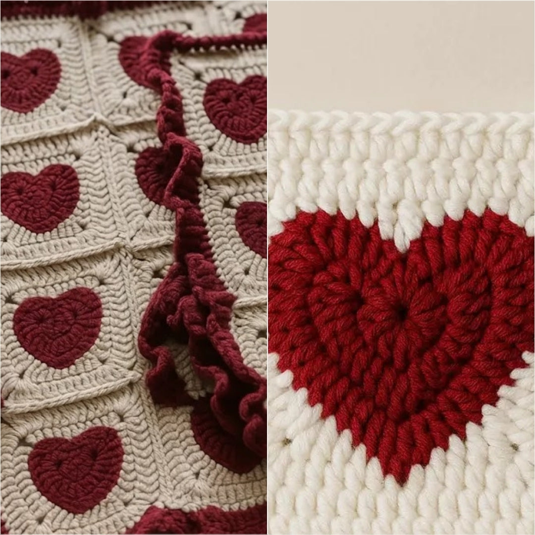Classic Motif Square Intermediate Crochet Pattern