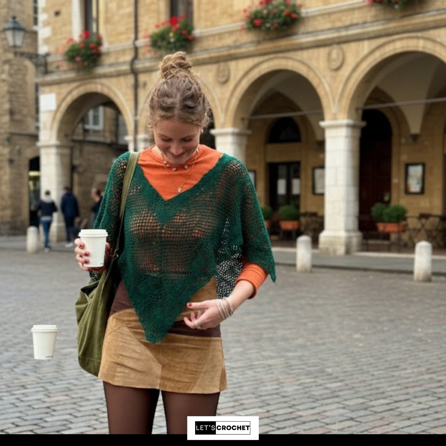 Boho Breeze Layered Wrap Crochet Pattern