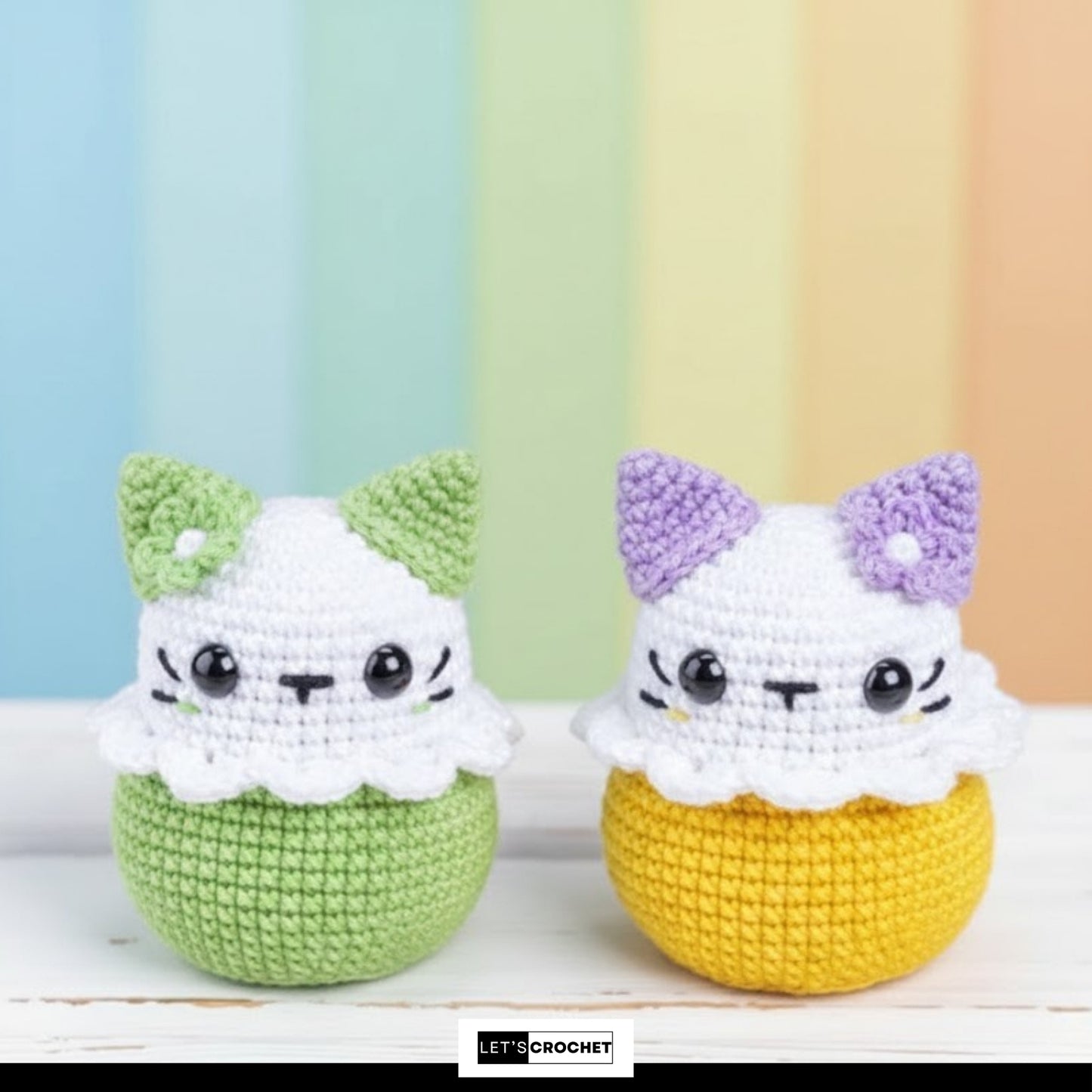 Whiskered Treat Holder Crochet Pattern