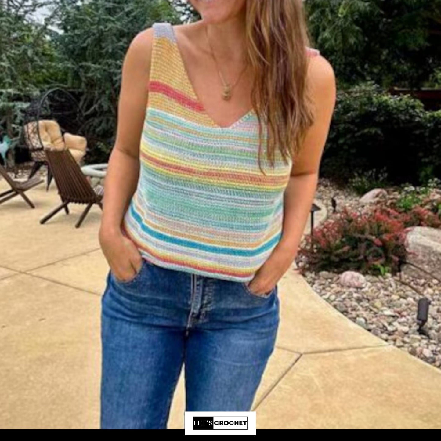 Fancy Tank Top Crochet Pattern