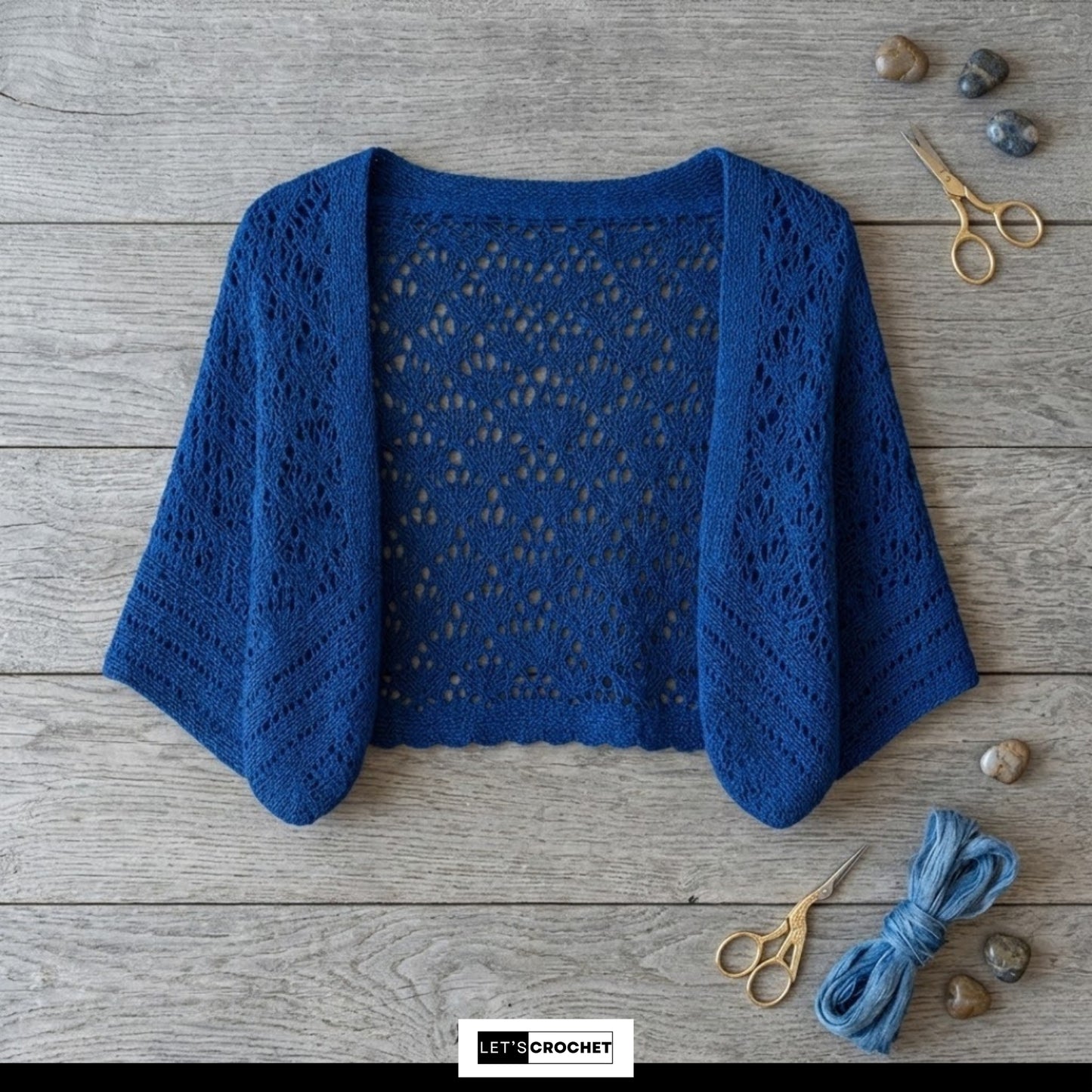 Airy Lightweight Buttoned Layer Crochet Pattern