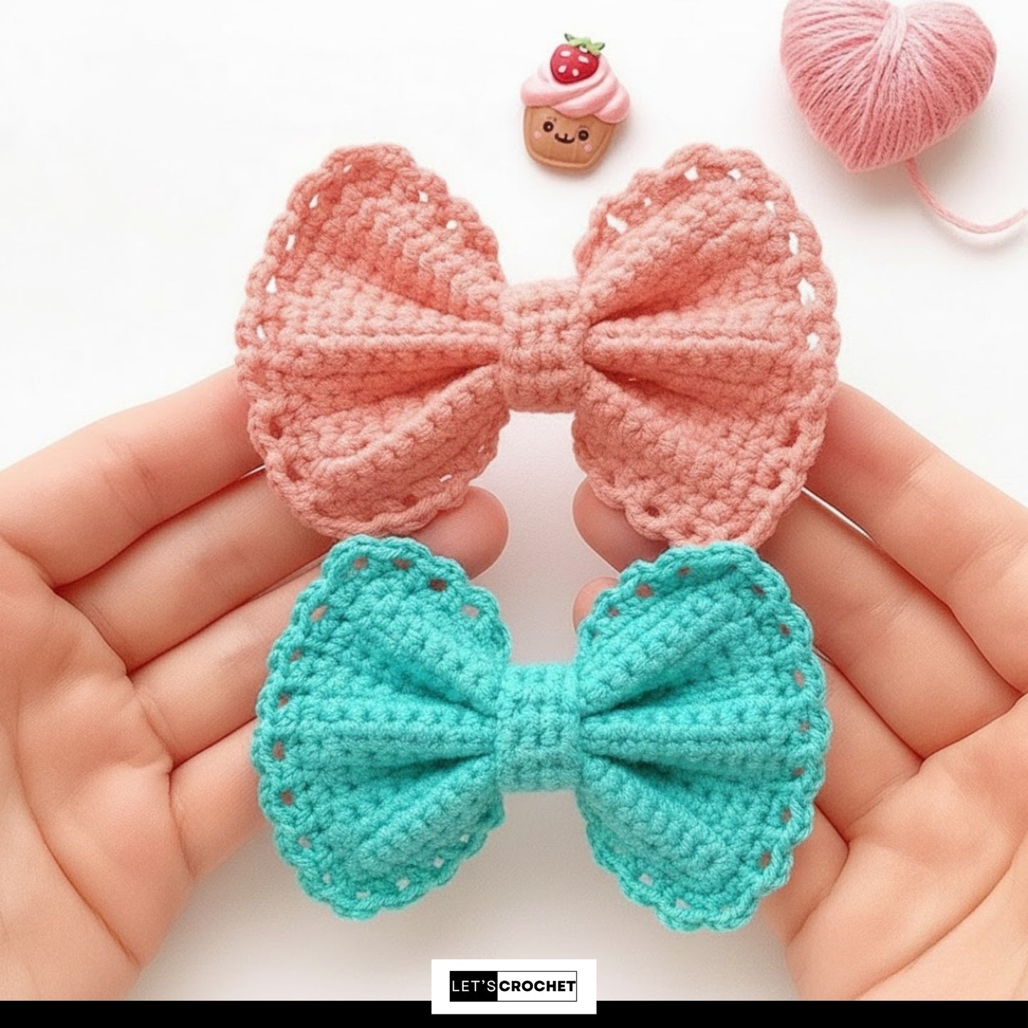 Cottagecore Bow Crochet Pattern