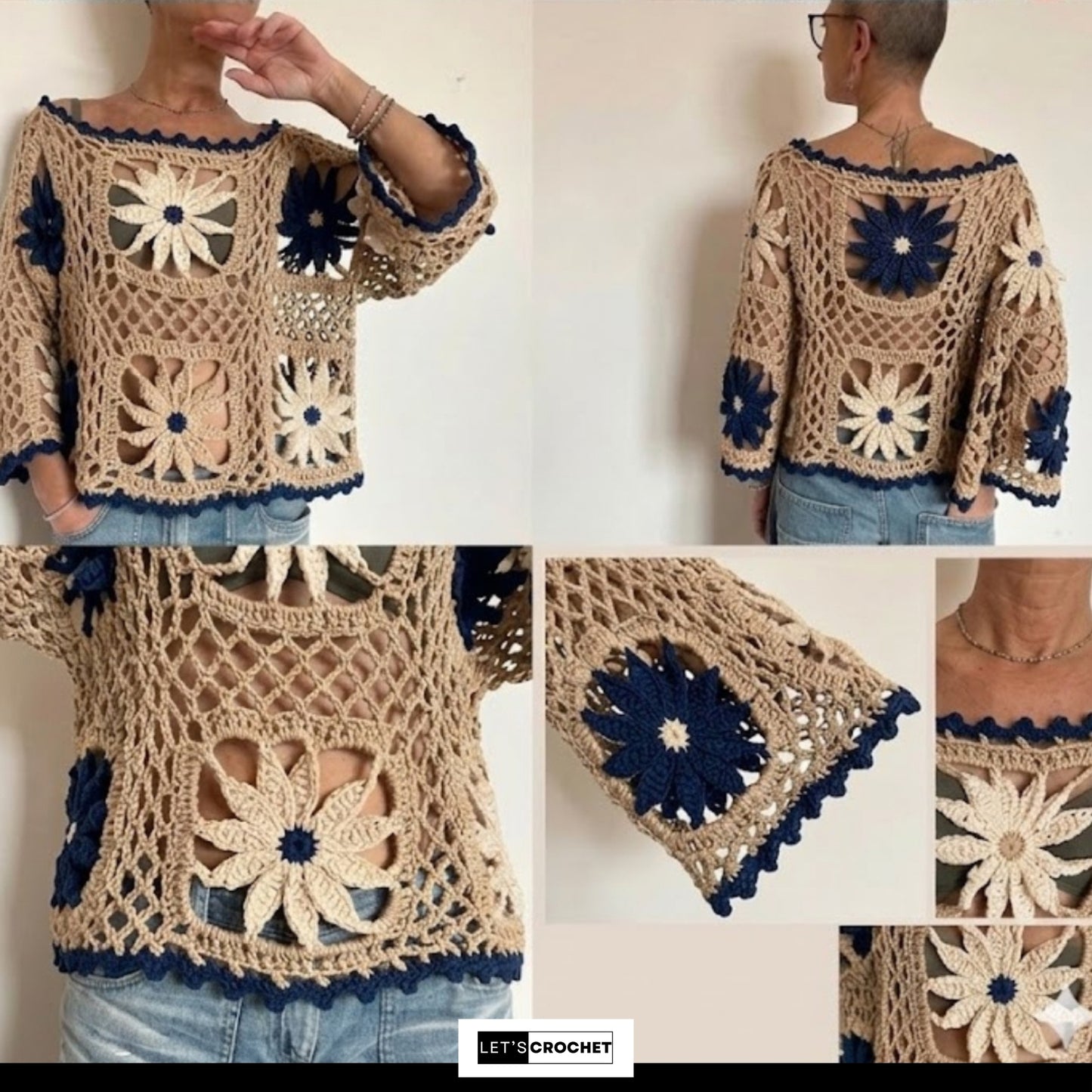Elegant Lightweight Buttoned Layer Crochet Pattern