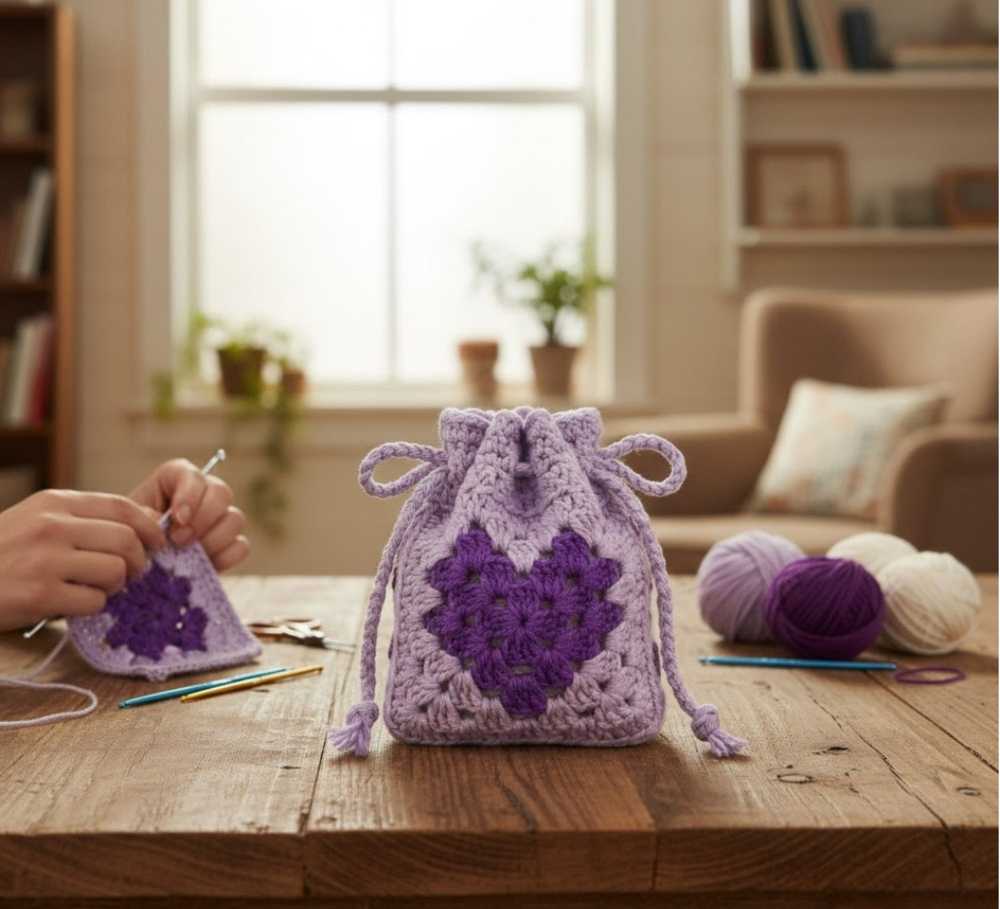 Sweet Keepsake Mini Bag Crochet Pattern
