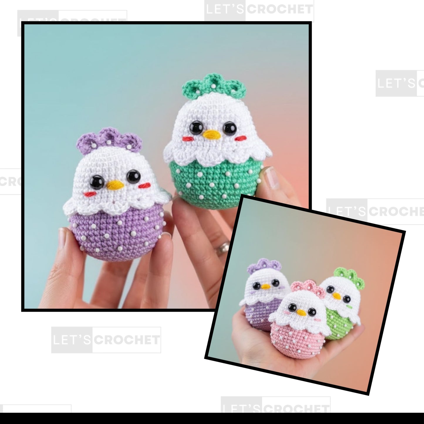 Farmyard Feathered Friend Crochet Pattern