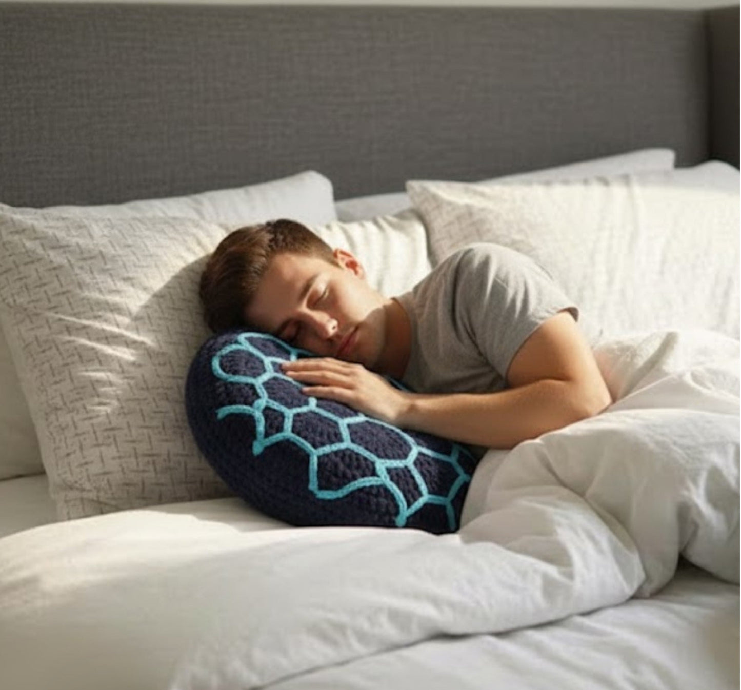 Cheerful Bloom Accent Cushion Crochet Pattern