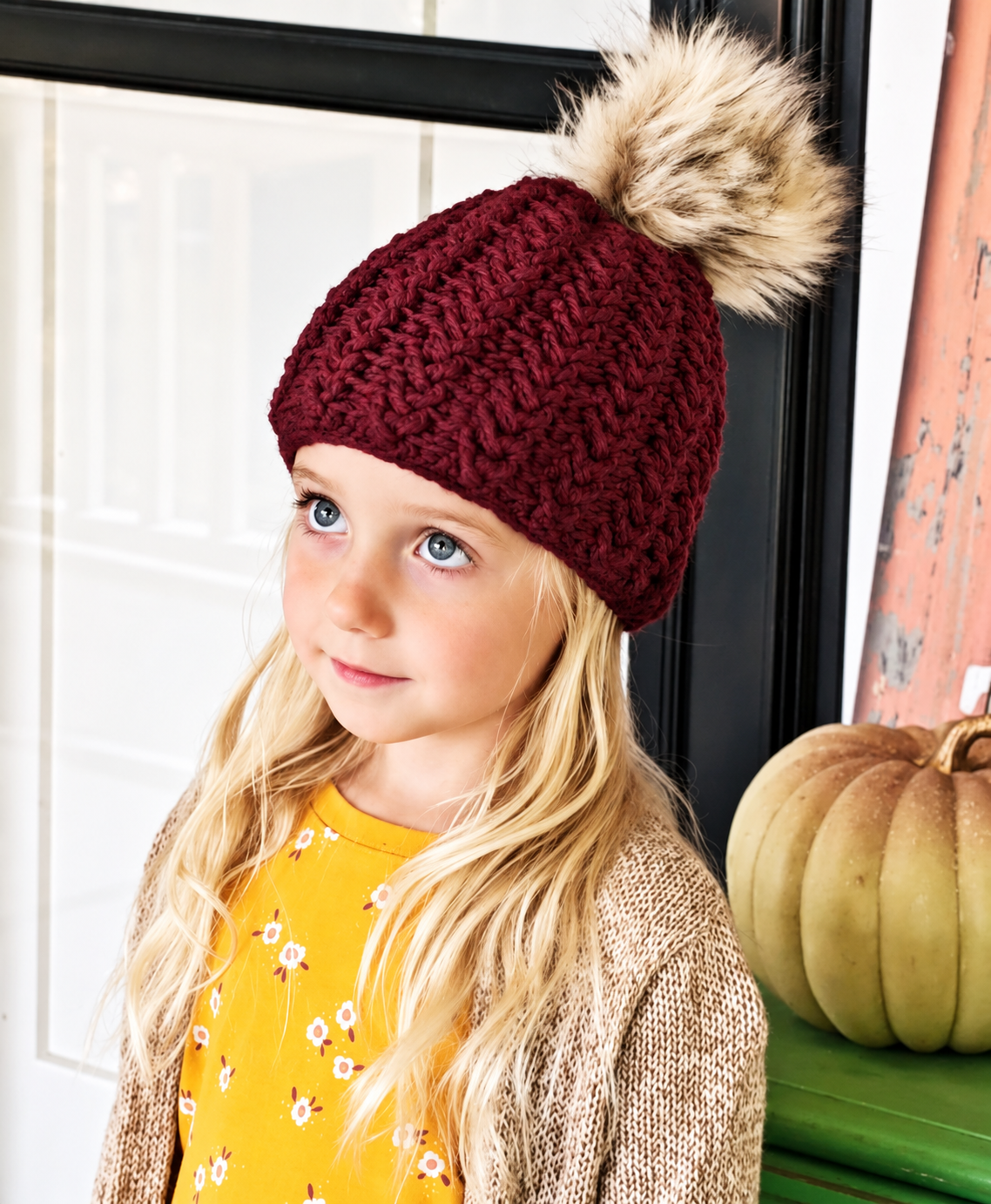 Textured Everyday Beanie Crochet Pattern