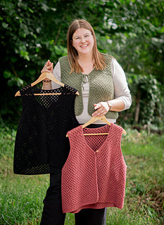 Vintage Motif Sleeveless Layer Crochet Pattern