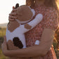 Sleepy Calico Cat finished crochet detail