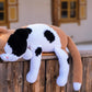 Sleepy Calico Cat finished crochet detail