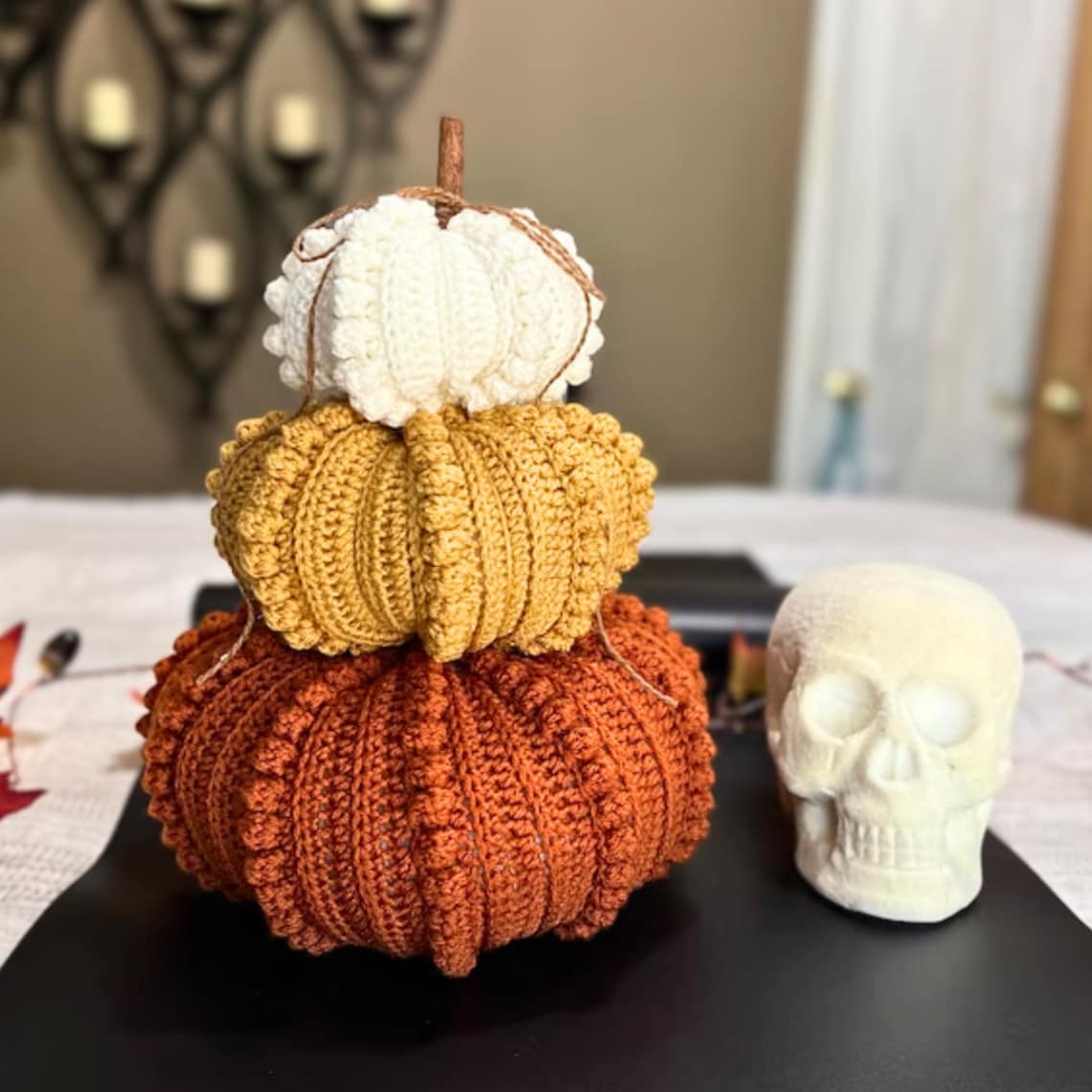 Farmhouse Pumpkin Crochet Pattern Set