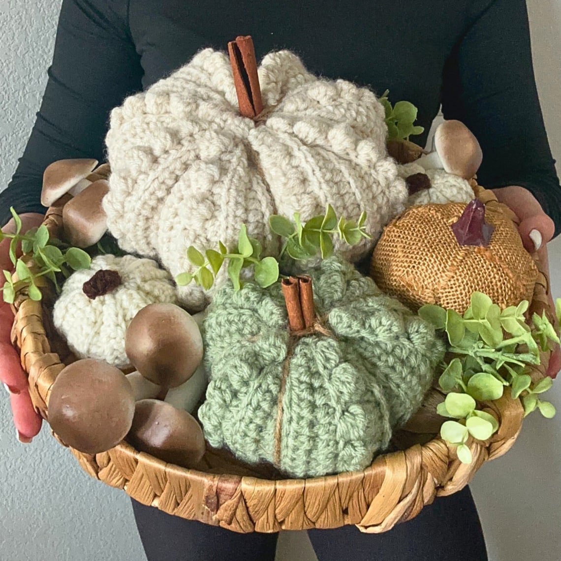 Farmhouse Pumpkin Crochet Pattern Set