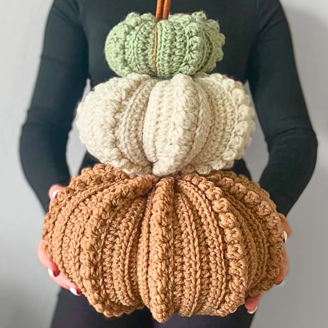 Farmhouse Pumpkin Crochet Pattern Set