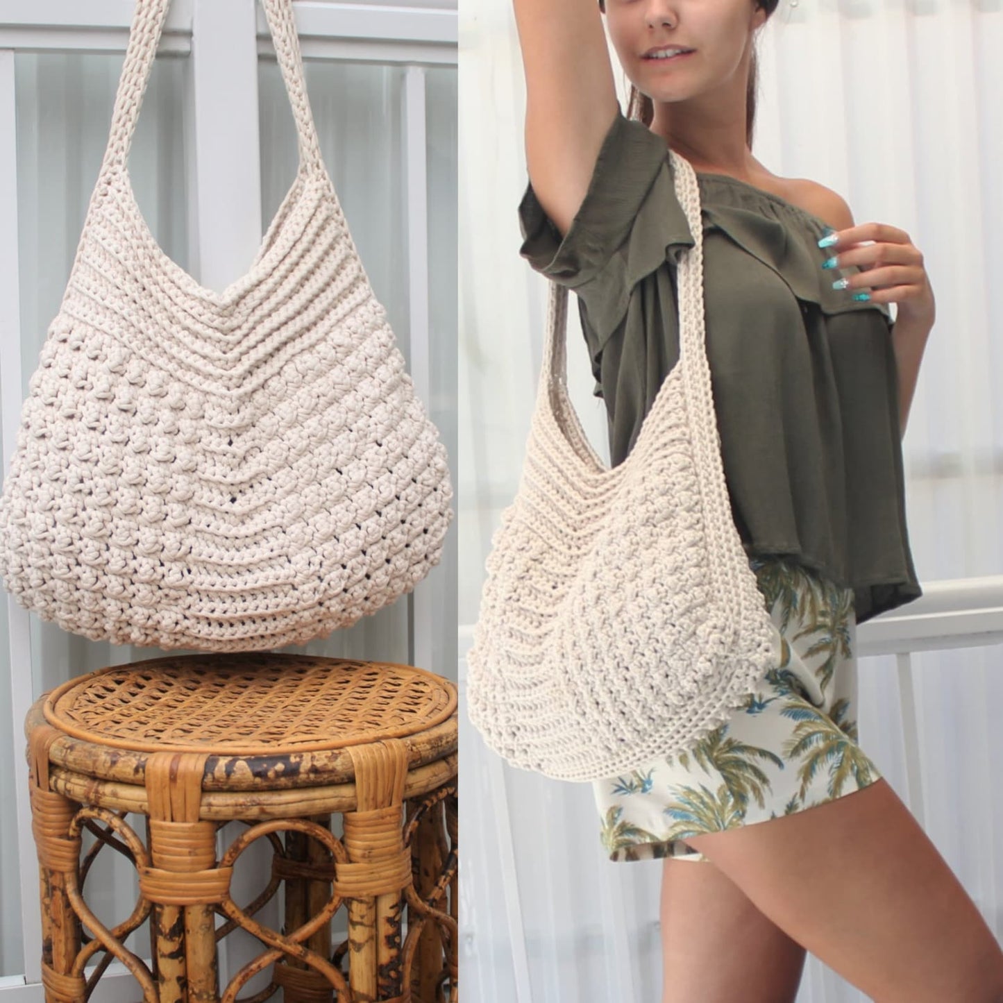 Beginners Boho Handbag Crochet Pattern