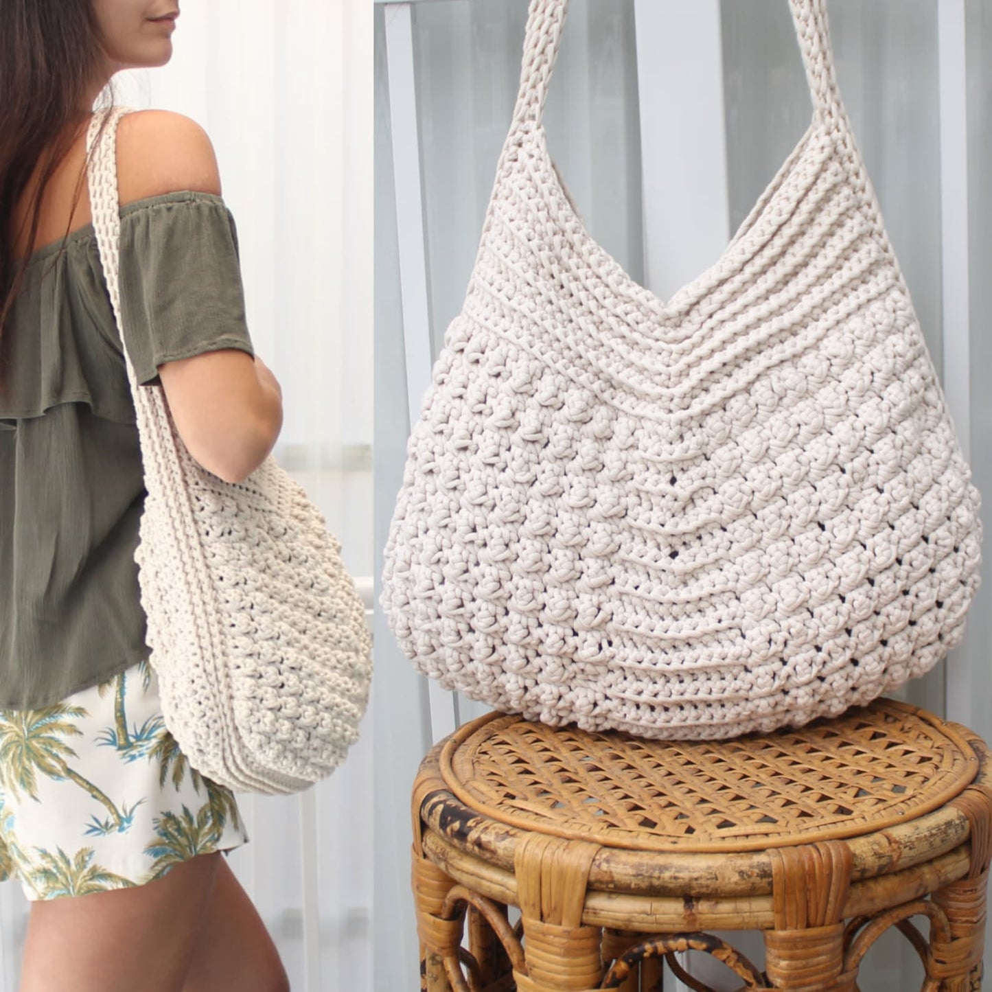 Beginners Boho Handbag Crochet Pattern