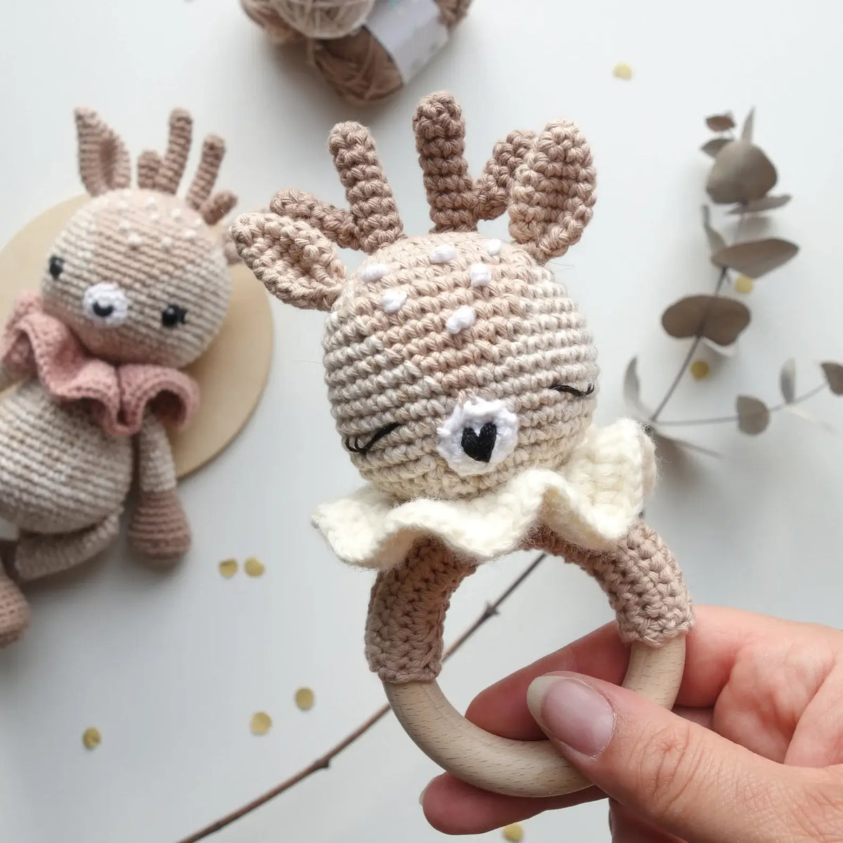 Fawn Rattle Crochet Pattern