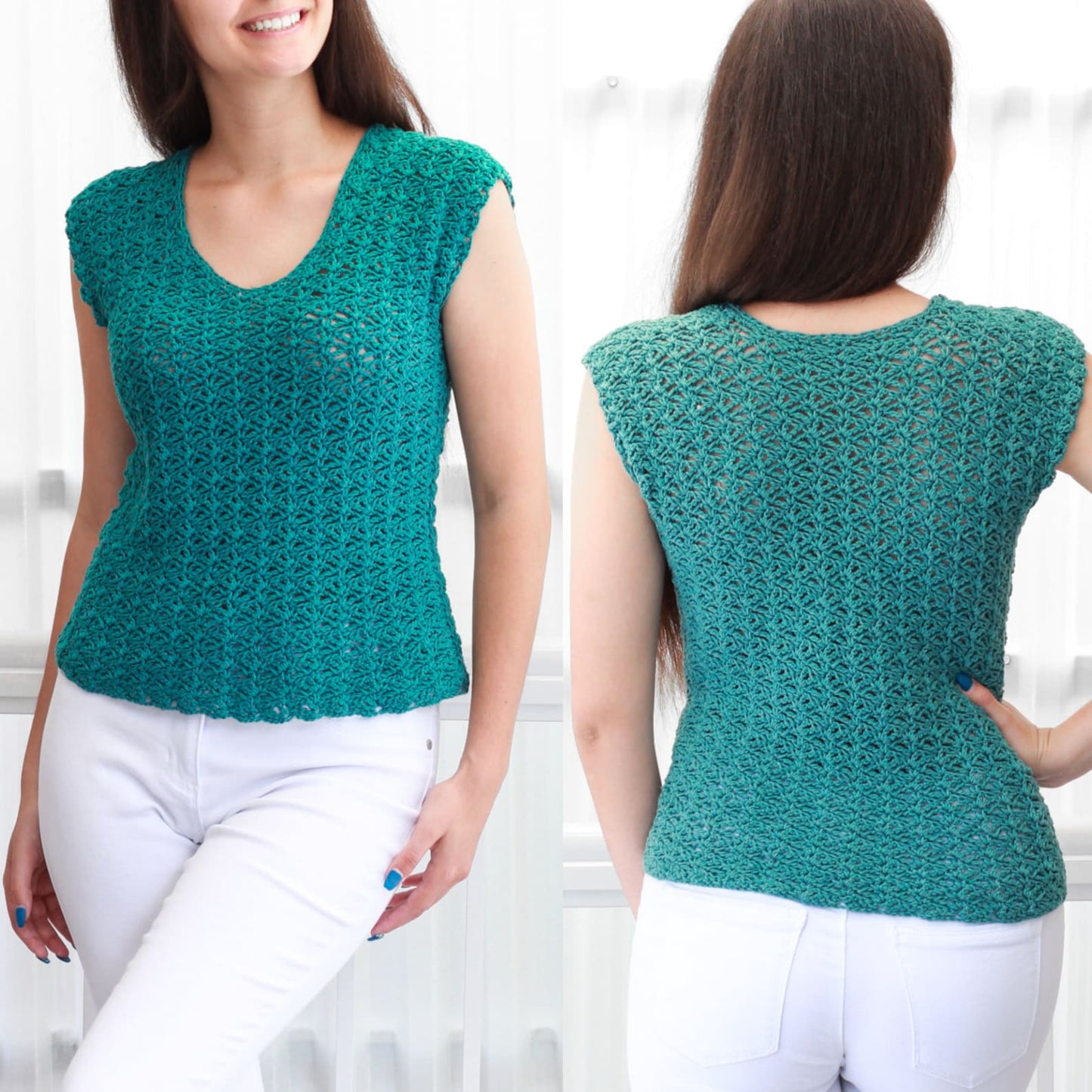 Ava Lace Top Crochet Pattern