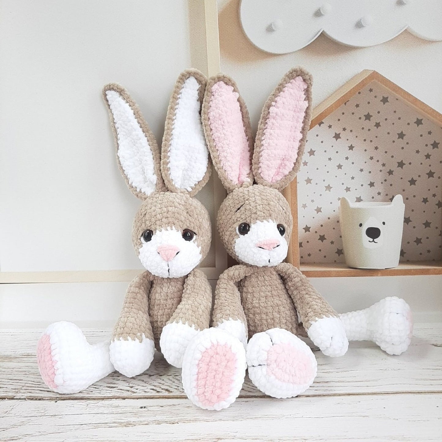 Cutest Huggable Bunny Crochet Pattern