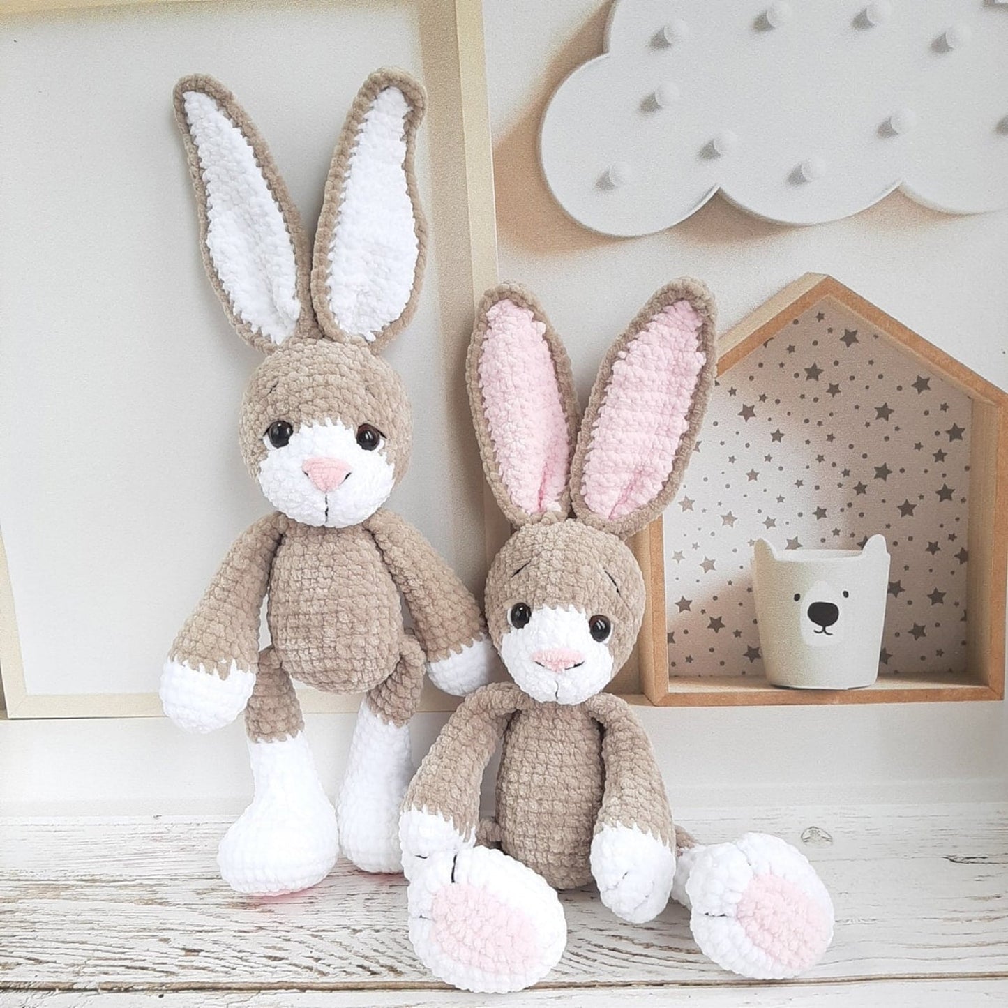 Cutest Huggable Bunny Crochet Pattern