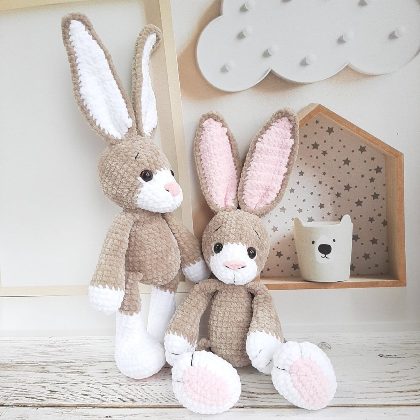 Cutest Huggable Bunny Crochet Pattern
