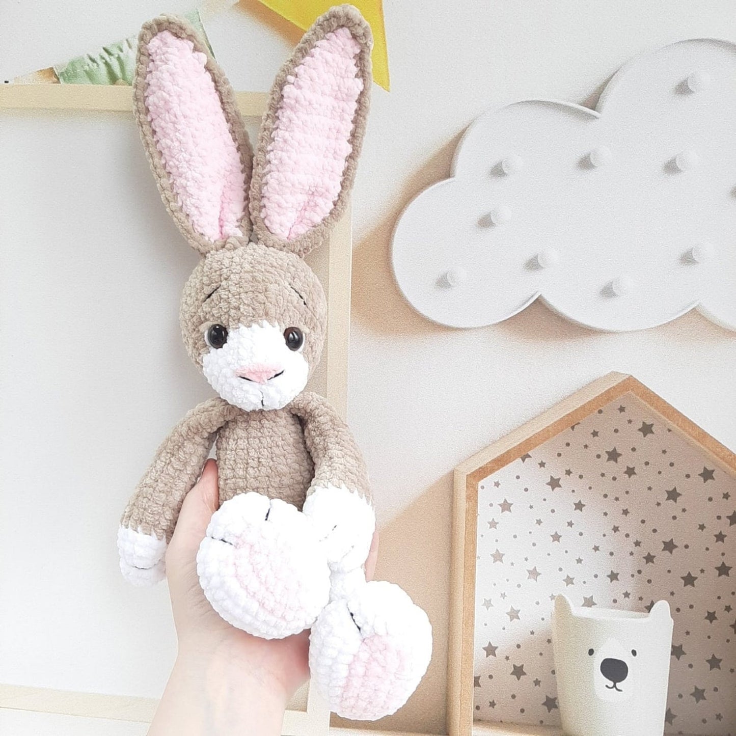 Cutest Huggable Bunny Crochet Pattern