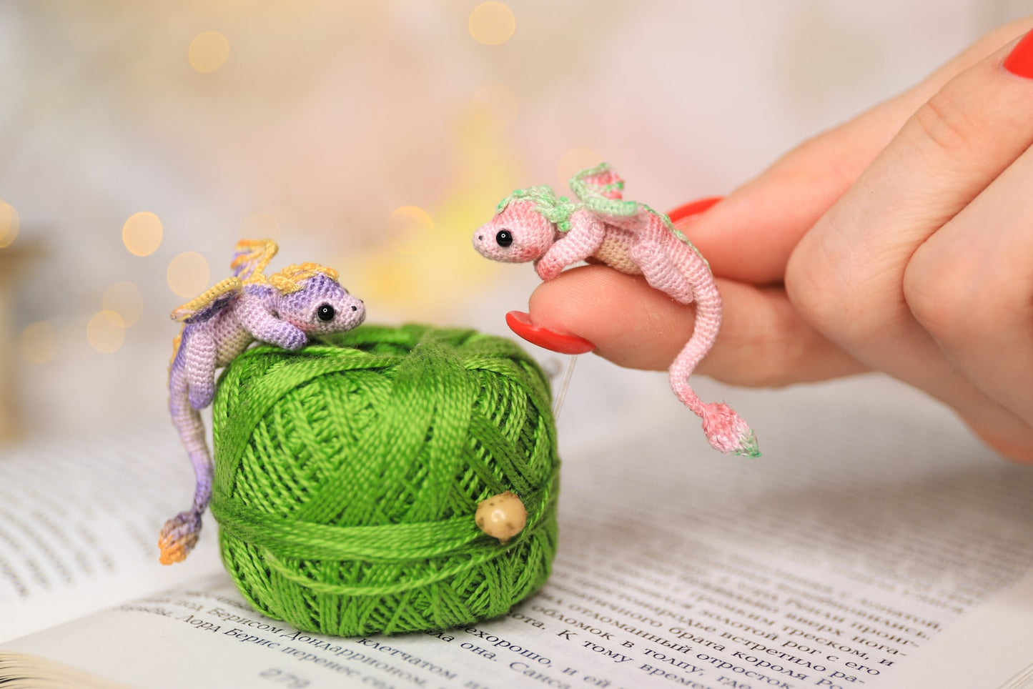 Miniature Dragon Crochet Pattern