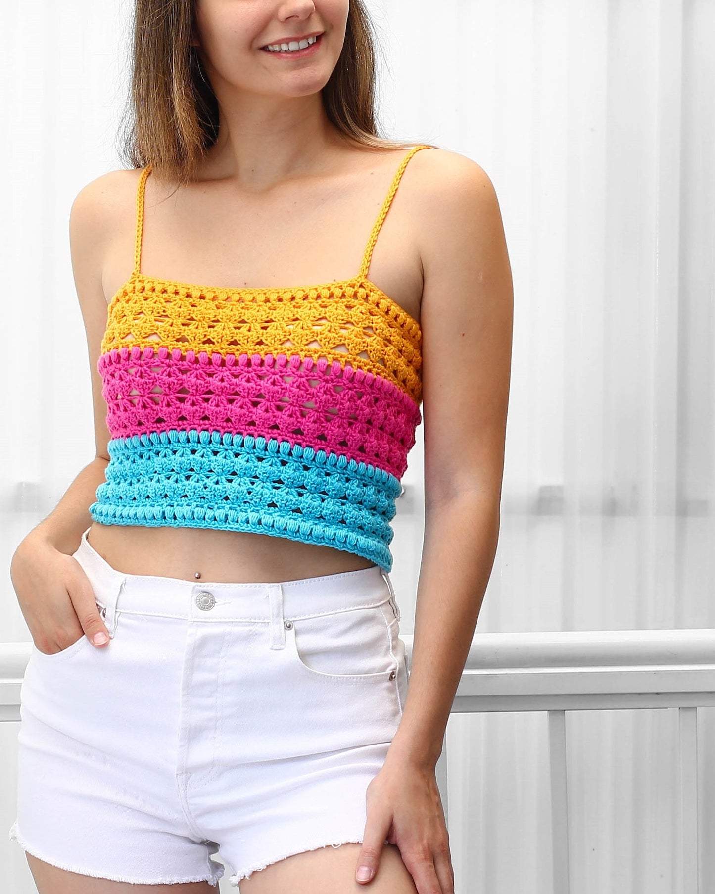 Boho Festival Top Crochet Pattern