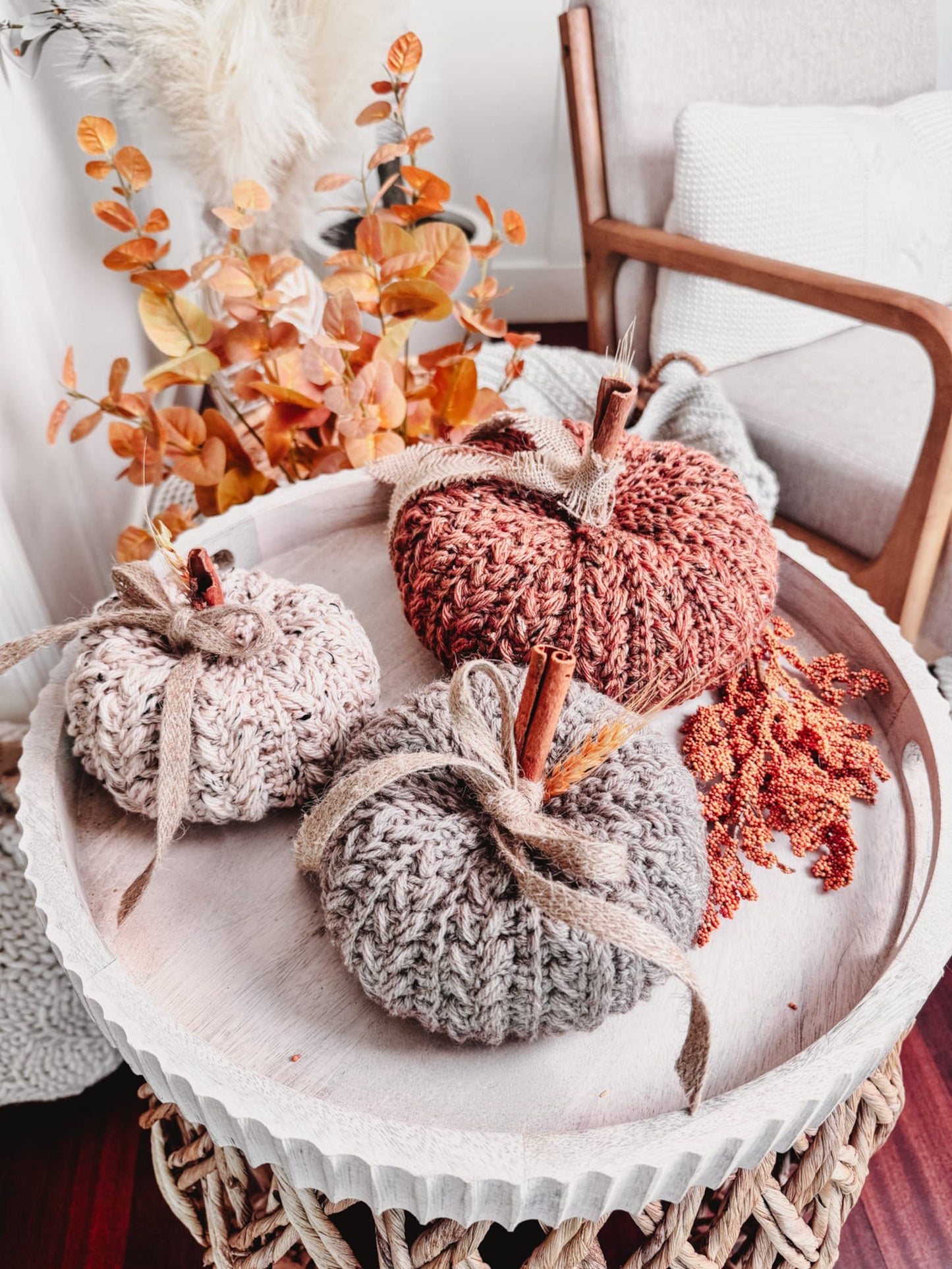 Trio Pattern - Pumpkin Spice Crochet