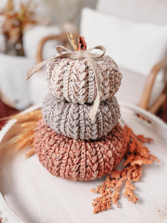 Trio Pattern - Pumpkin Spice Crochet