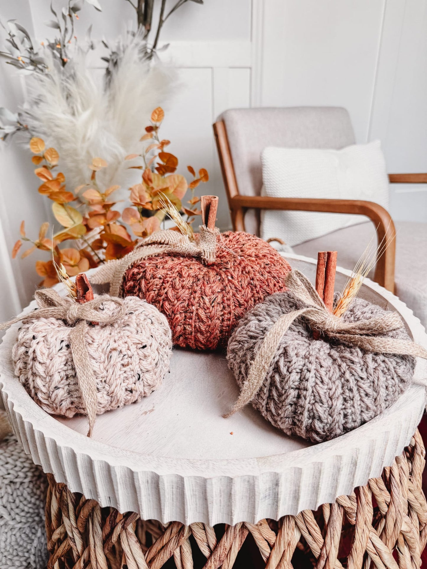 Trio Pattern - Pumpkin Spice Crochet