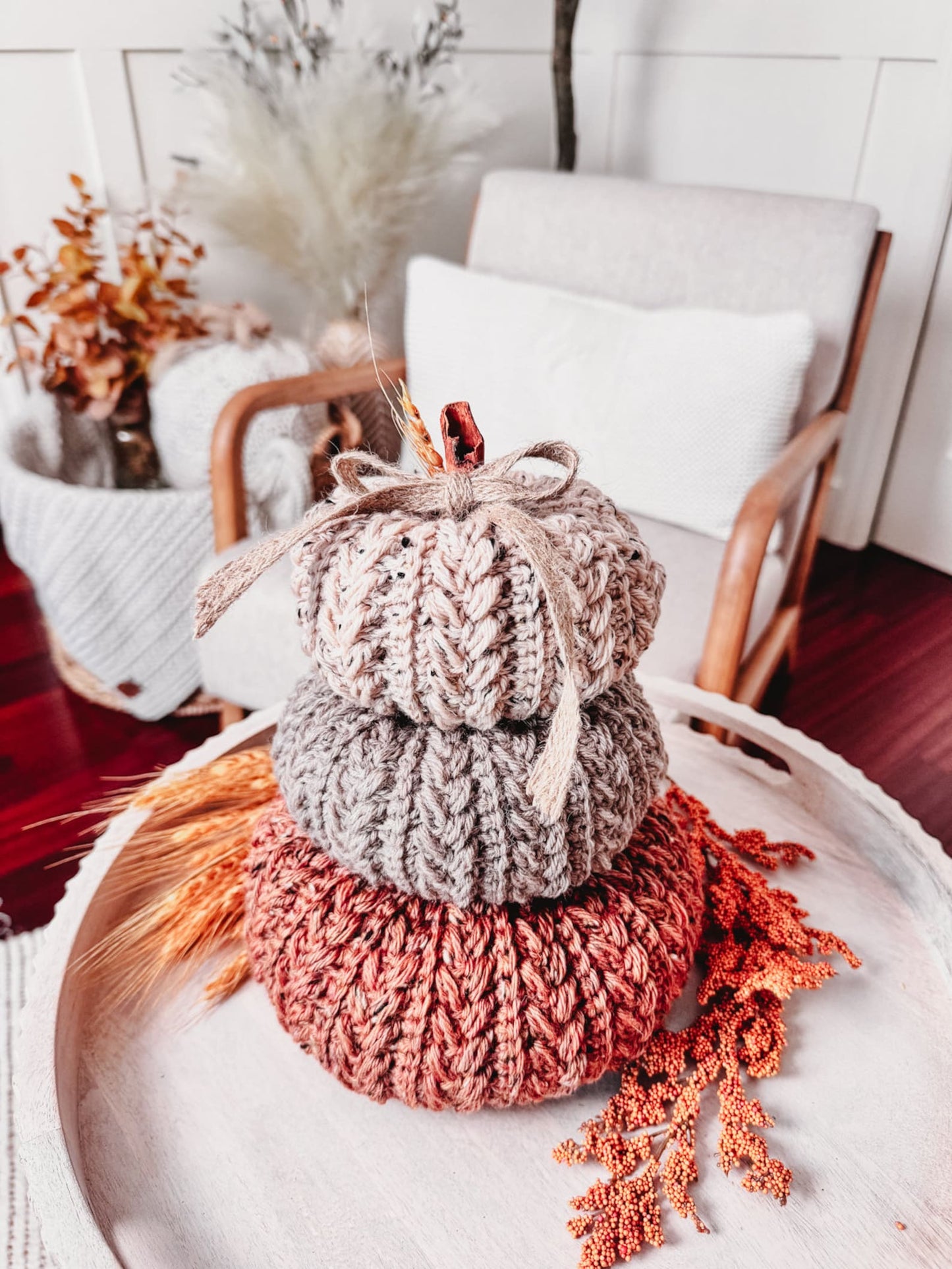 Trio Pattern - Pumpkin Spice Crochet