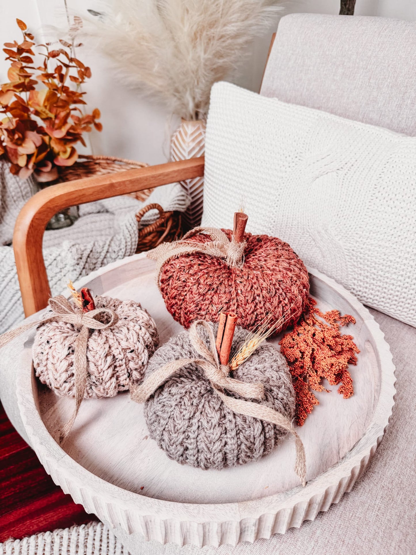Trio Pattern - Pumpkin Spice Crochet