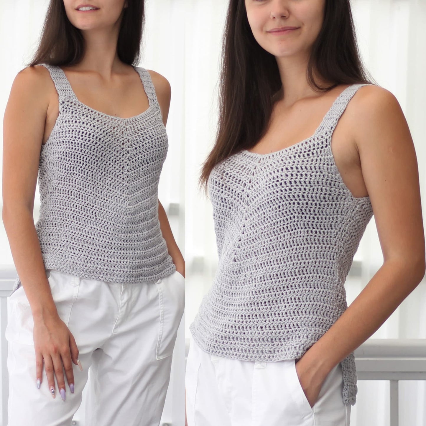 Ella Summer Top Crochet Pattern