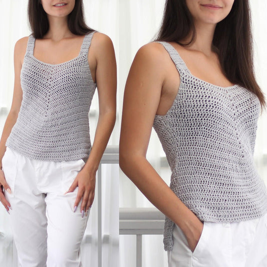 Ella Summer Top Crochet Pattern