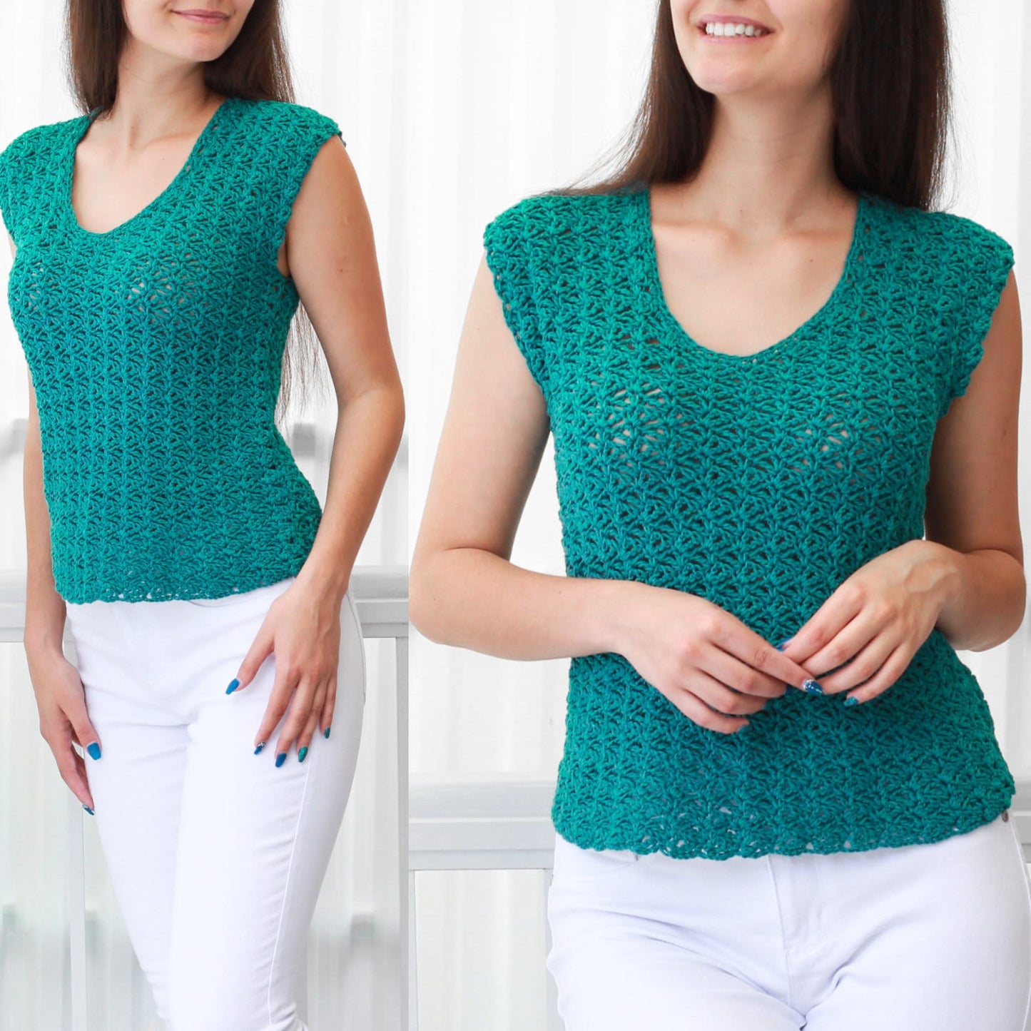 Ava Lace Top Crochet Pattern