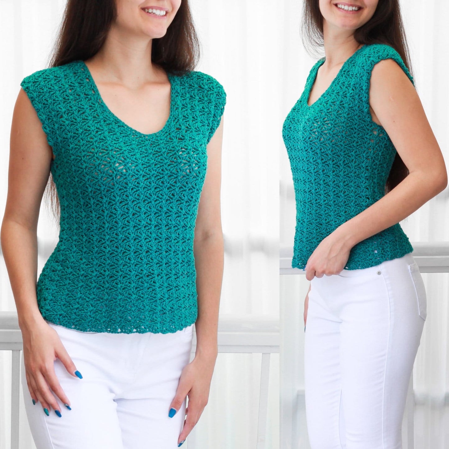 Ava Lace Top Crochet Pattern