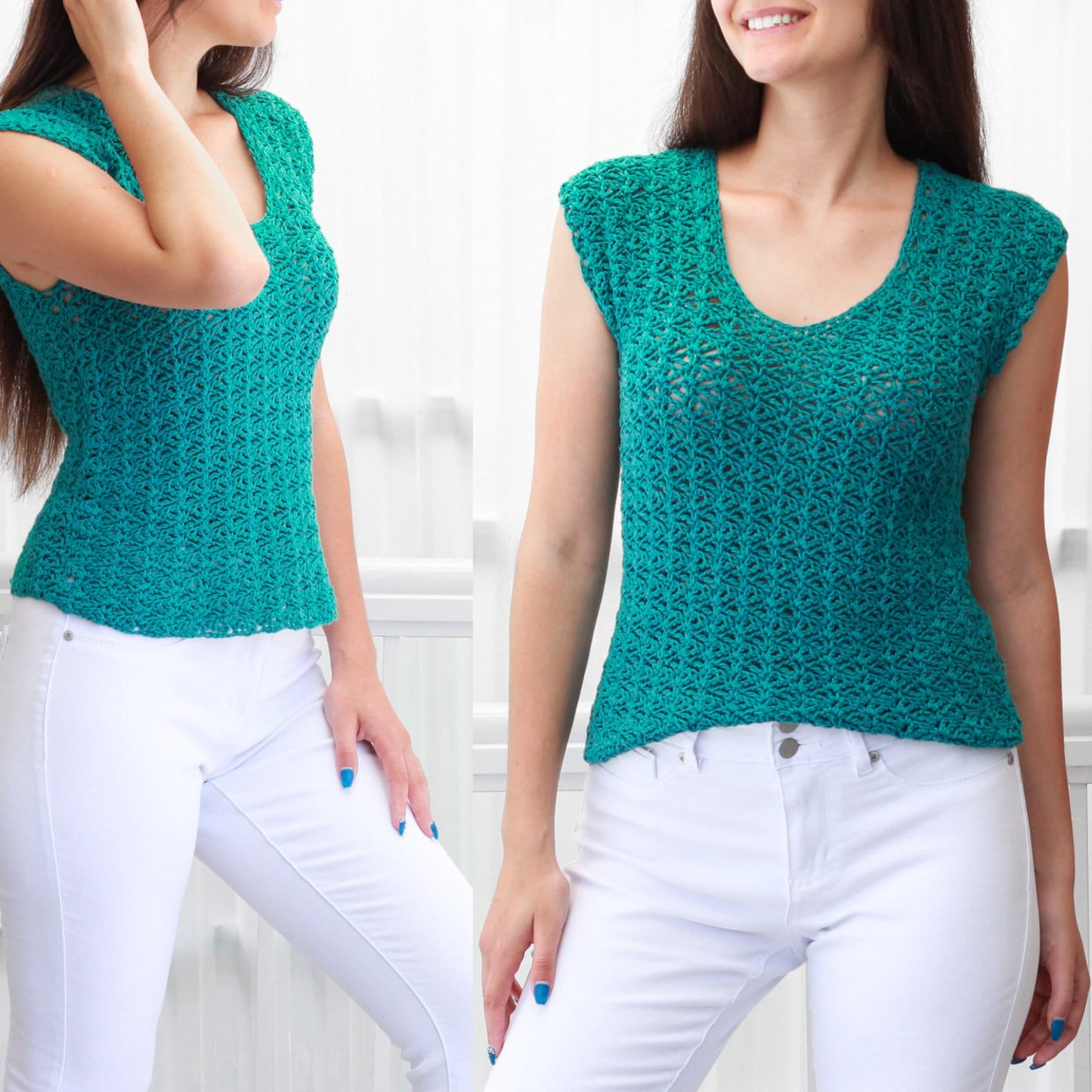 Ava Lace Top Crochet Pattern