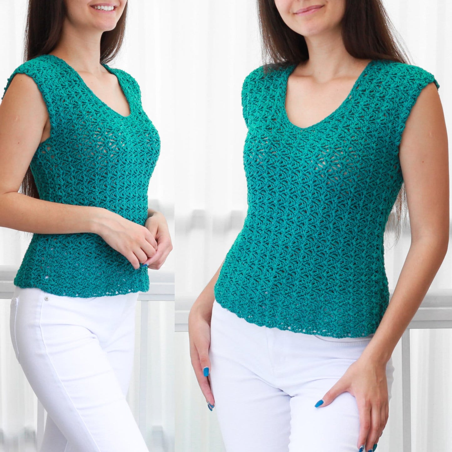 Ava Lace Top Crochet Pattern