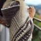 Cozy Hooded Triangle Shawl Crochet Pattern
